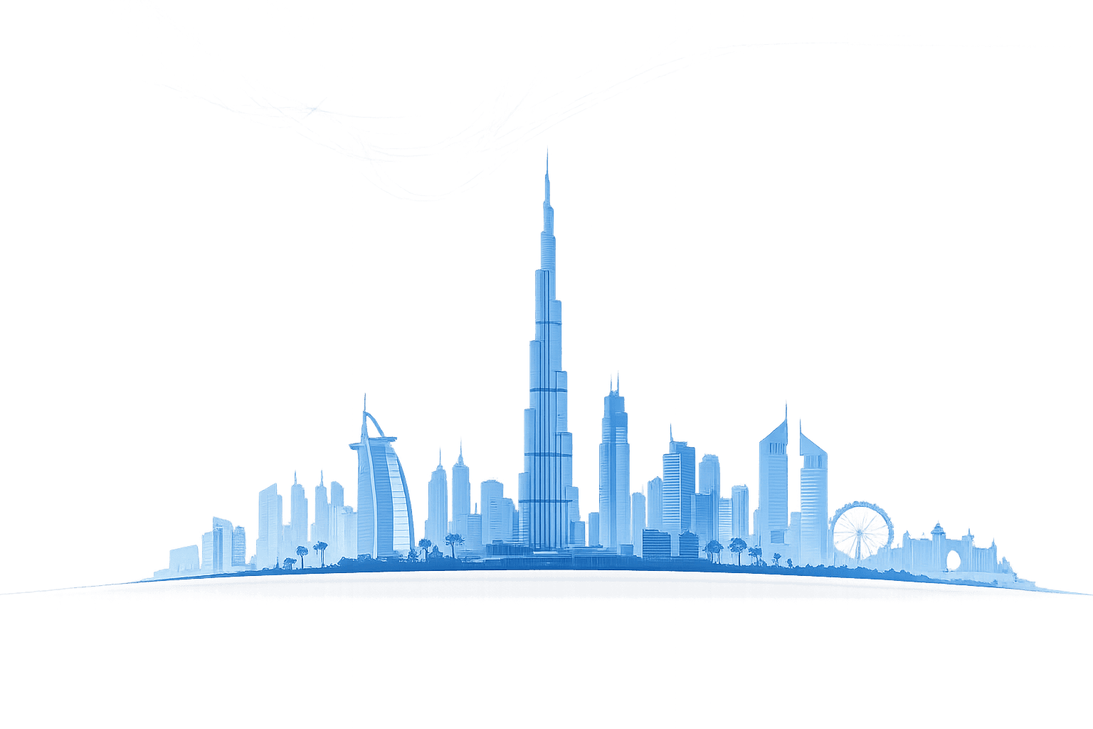 Dubai skyline representing FAST RECOVERY priority service areas